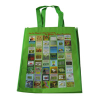  新疆LB11覆膜无纺布广告袋